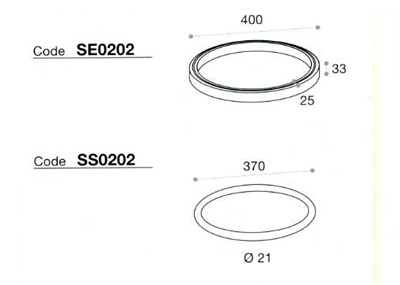 Sedili - Cod. SE0202/Cod. SS202